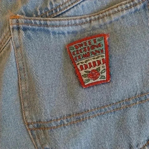 Vintage Joujou High Waisted Tapered Ankle Mom light wash Jeans Size 11/12 - Picture 8 of 13
